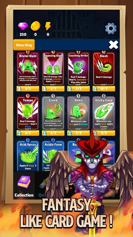 Monster Tales: RPG Card Game Battle Screenshot