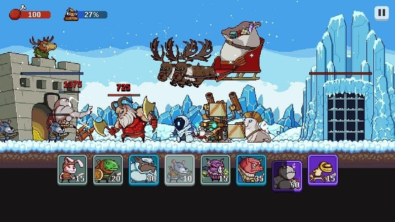 Monsters War: Epic TD Strategy magic attack screenshot