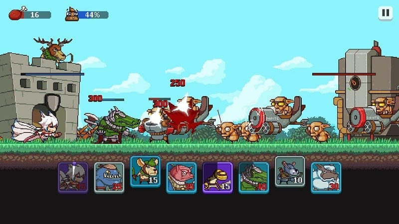 Monsters War: Epic TD Strategy kingdom exploration screenshot