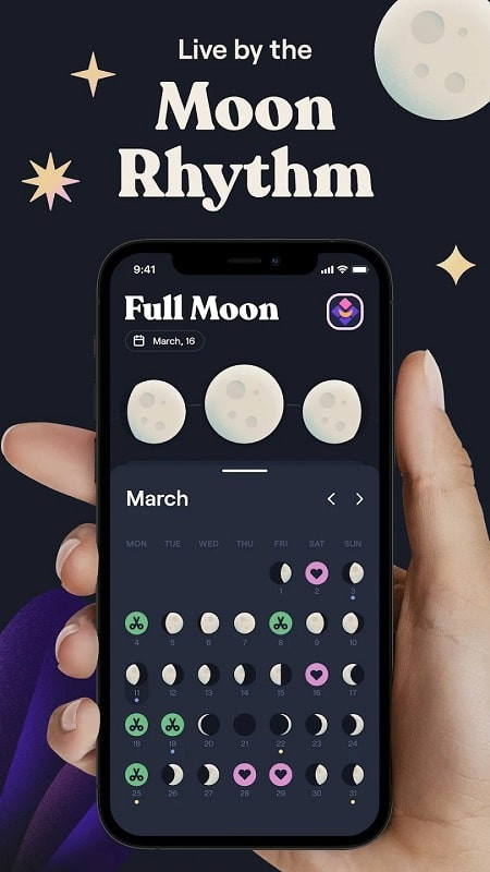 Moonly App Astrology Feature