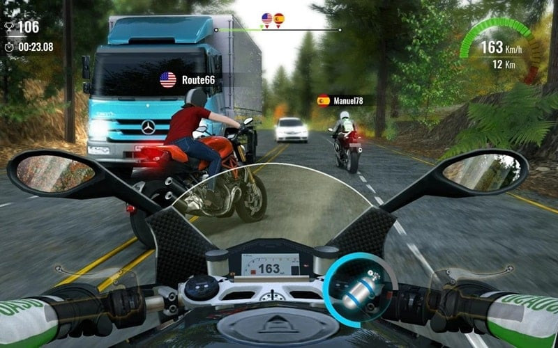 Moto Traffic Race 2 MOD APK Unlimited Money