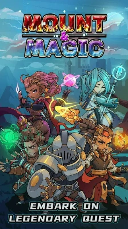 Mount and Magic MOD APK gameplay screenshot