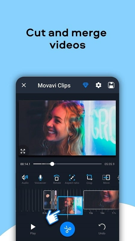 Movavi Clips MOD APK - Chỉnh sửa video chuyên nghiệp