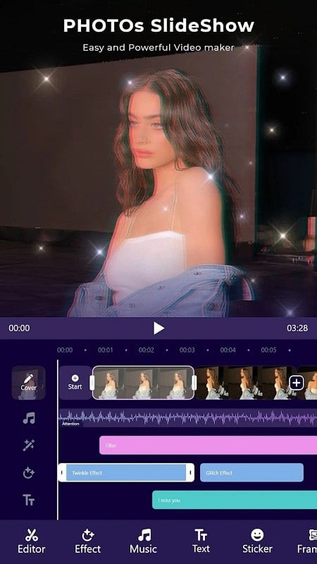 Movie Maker MOD APK interface