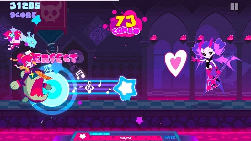 Muse Dash MOD APK Gameplay Screenshot