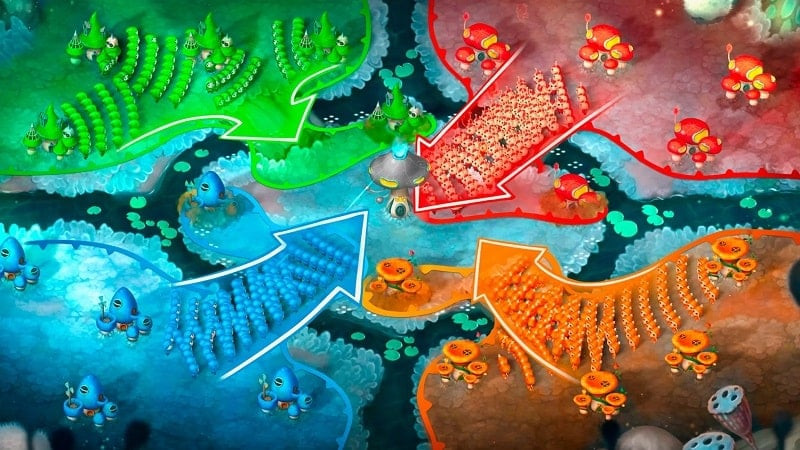 Mushroom Wars 2 Free-to-Play Screenshot