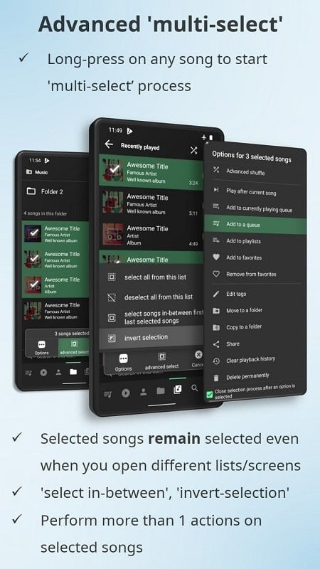 Musicolet Music Player MOD APK Audio Formats