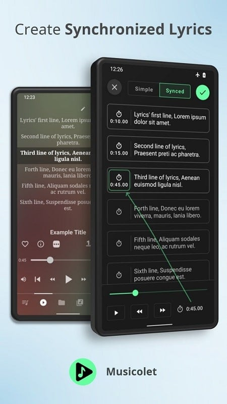 Musicolet Music Player mod apk free 