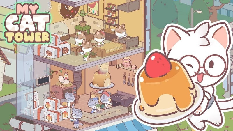 My Cat Tower MOD APK