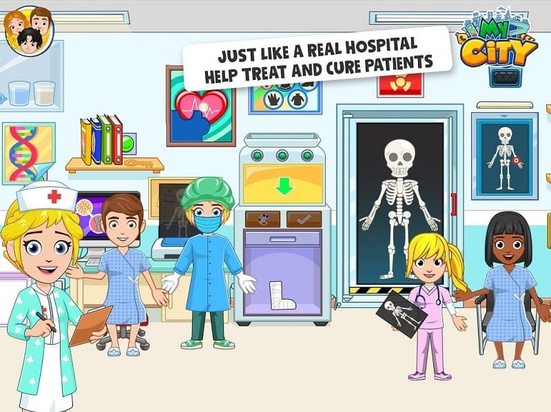 My City: Hospital MOD APK Gameplay