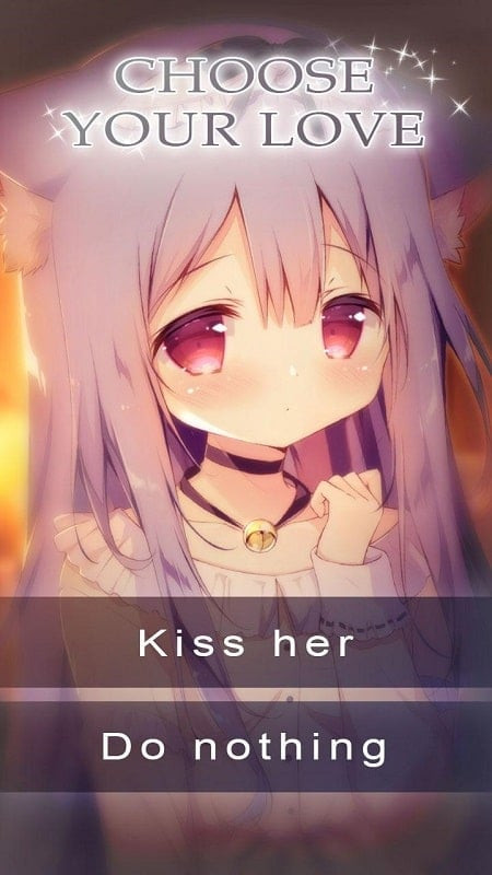 Choosing your love interest in My Kemono Girlfriend MOD APK