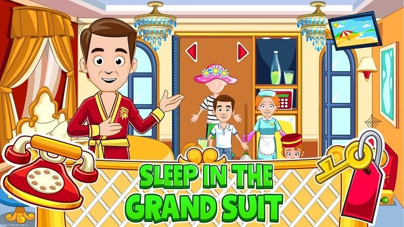 My Town Hotel mod apk