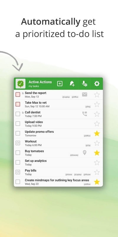 MyLifeOrganized: To-Do List MOD APK screenshot