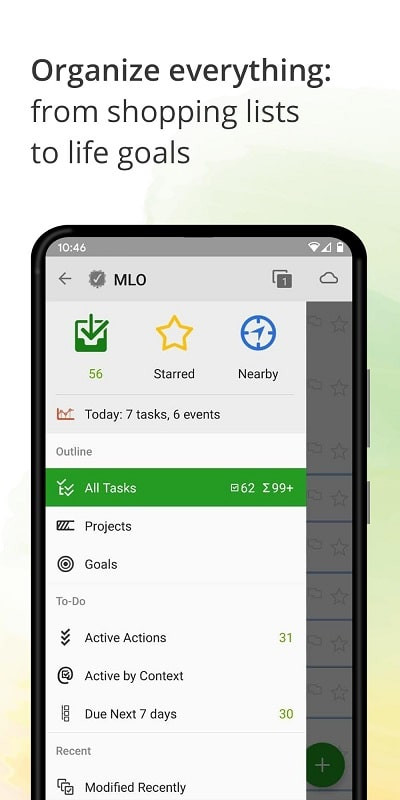 MyLifeOrganized: To-Do List MOD APK screenshot