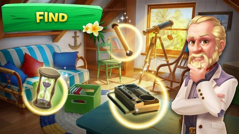 Rewards screen in Mystery Estate MOD APK