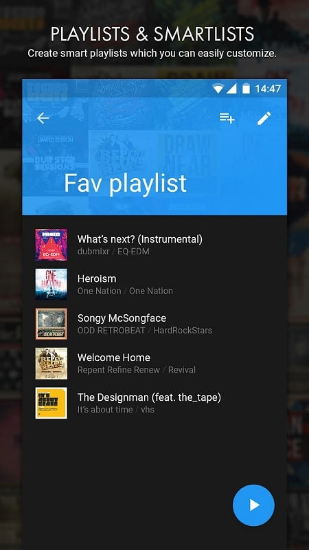 n7player Music Player audio customization options