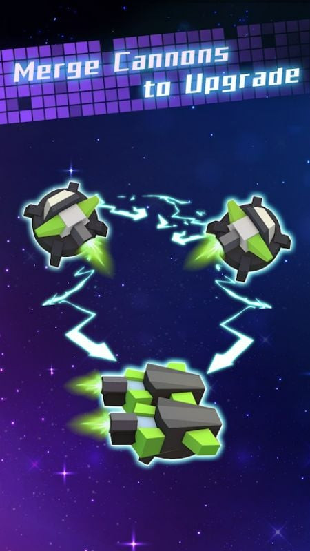 Upgrading Cannons in Merge Cannon Defense 3D Android