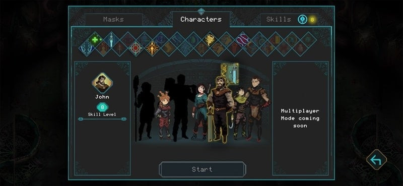 Upgrading powers in Children of Morta