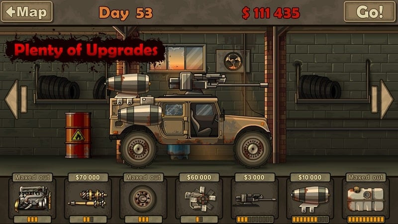 Earn to Die Upgrades