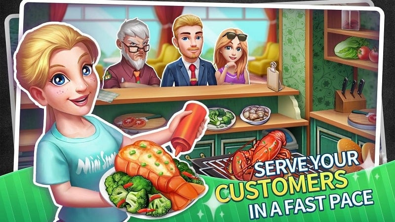 Cooking and Serving in My Restaurant Empire