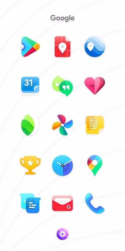 Nebula Icon Pack bản mod