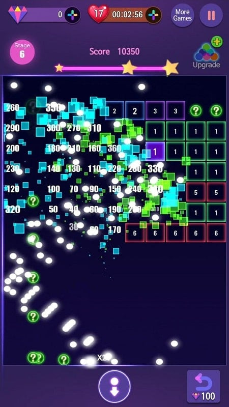 Neon Bricks Master APK screenshot