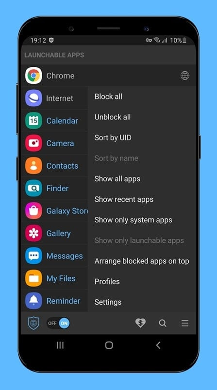 Net Blocker Firewall MOD APK screenshot