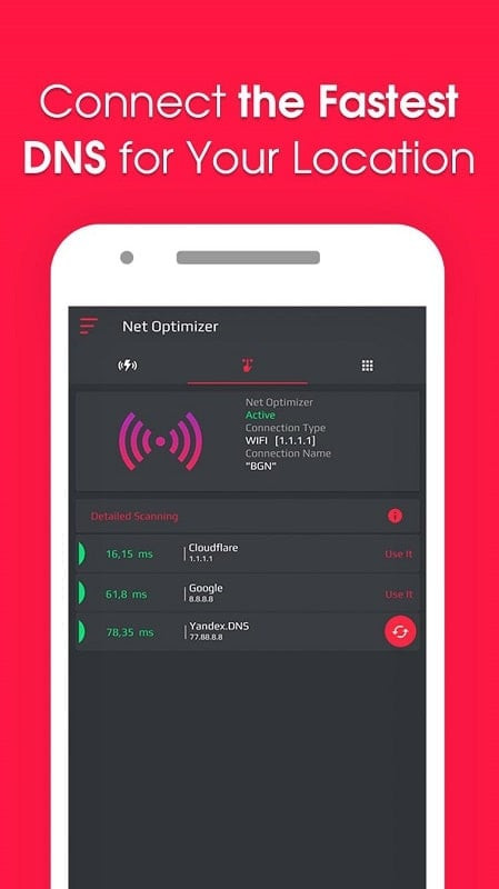 Net Optimizer MOD - Boost Internet Speed
