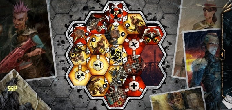 Neuroshima Hex MOD APK tile placement