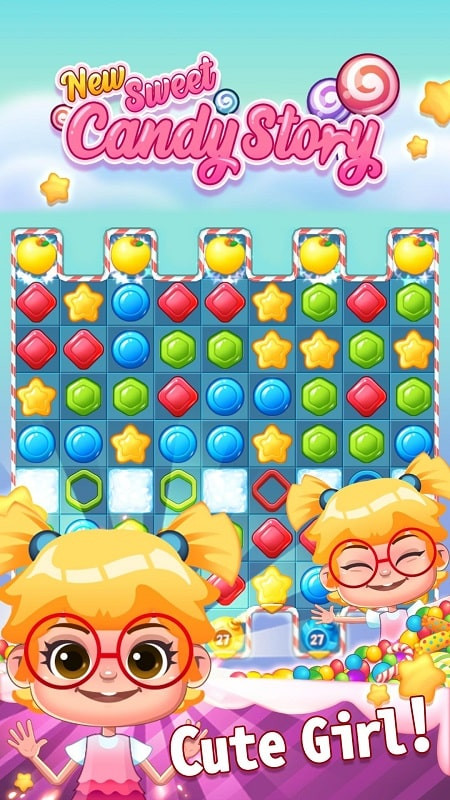 Sweet Candy Story: Puzzle MOD APK download