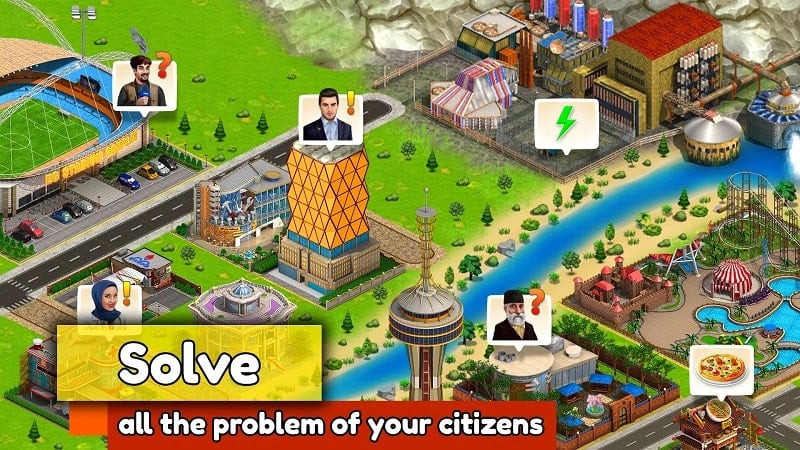 NewCity MOD APK Achievements