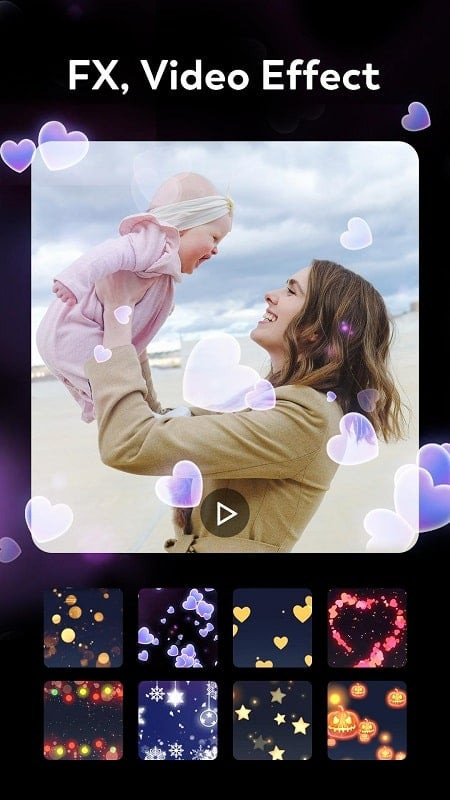 Users can add stickers and emojis to their videos to create highlights and express their personality.