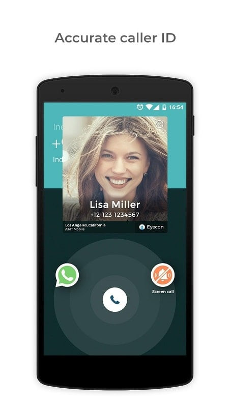 Quickly Identify Callers with Eyecon