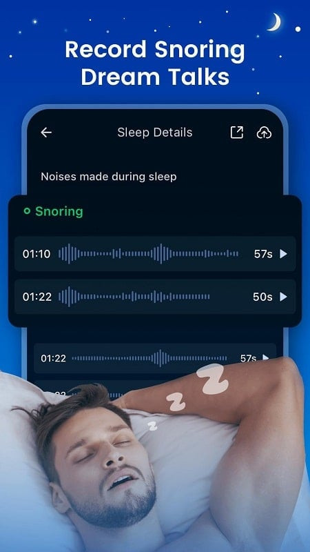 Nhập hoạt động trước khi ngủ trên Sleep Monitor