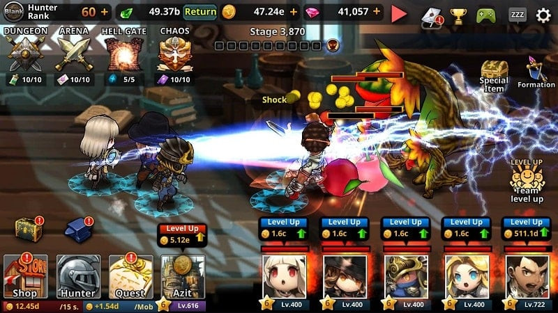 Quests in Dungeon Breaker Heroes