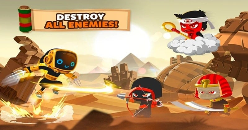 Ninja Dash Run APK Gameplay Screenshot