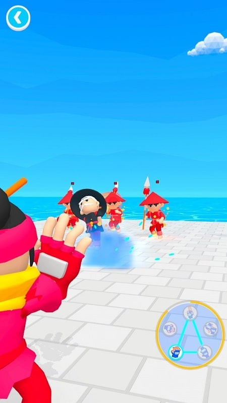 Ninja Hands 2 MOD APK skills