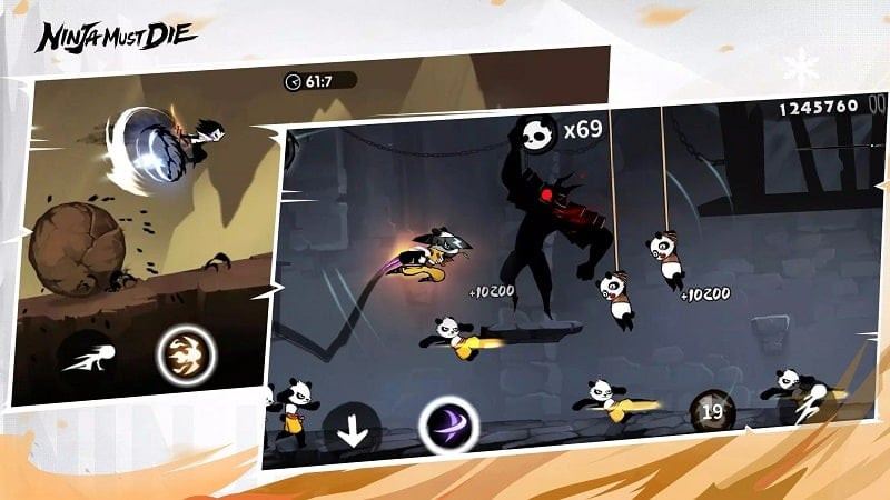 Ninja Must Die Mod APK Screenshot