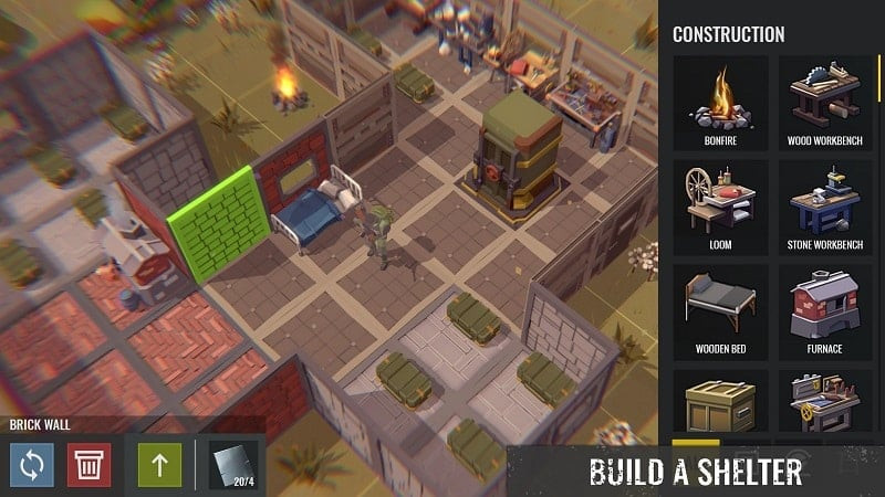 No Way To Die: Survival MOD APK Combat Screenshot