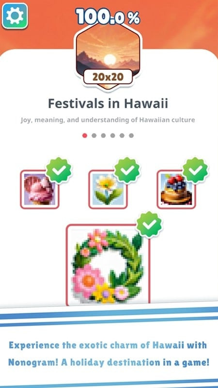 Nonogram MOD APK rewards screenshot