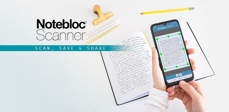 Notebloc Scanner - Ứng dụng quét tài liệu chuyên nghiệp