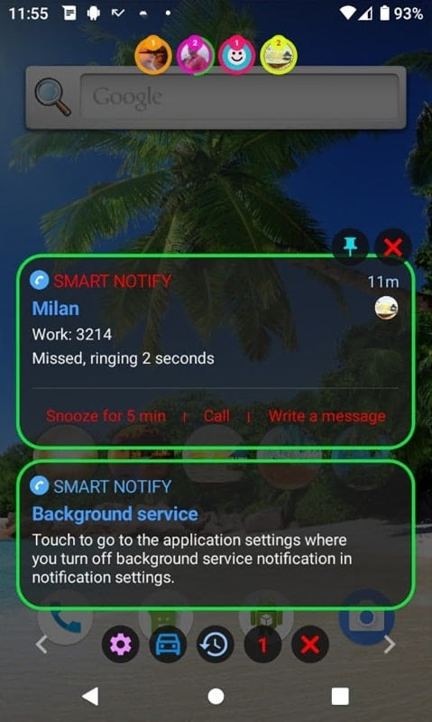 Notification Dots Bubble Feature