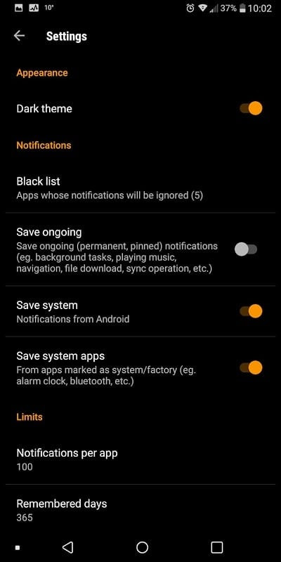 Notifications Archive MOD APK