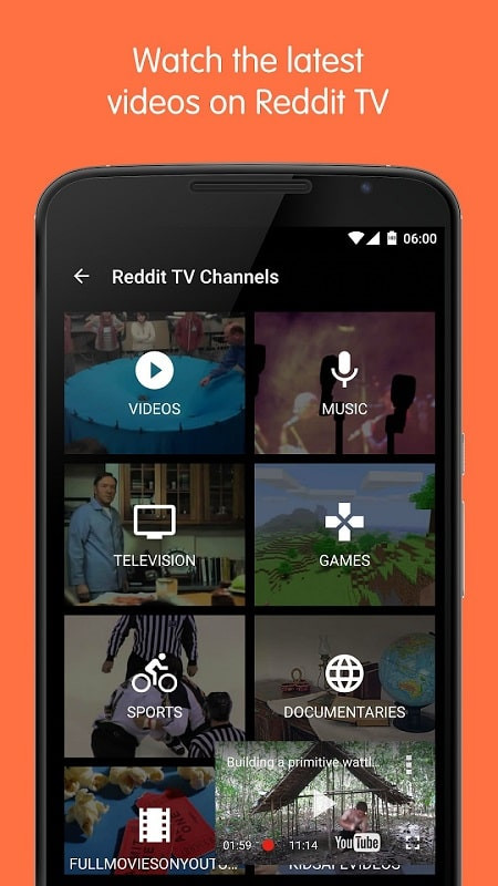 Now for Reddit MOD APK dark mode