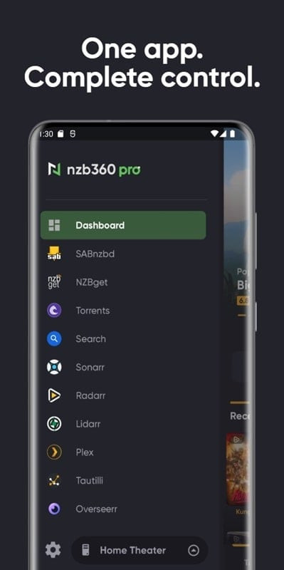 nzb360 MOD APK Torrent Management