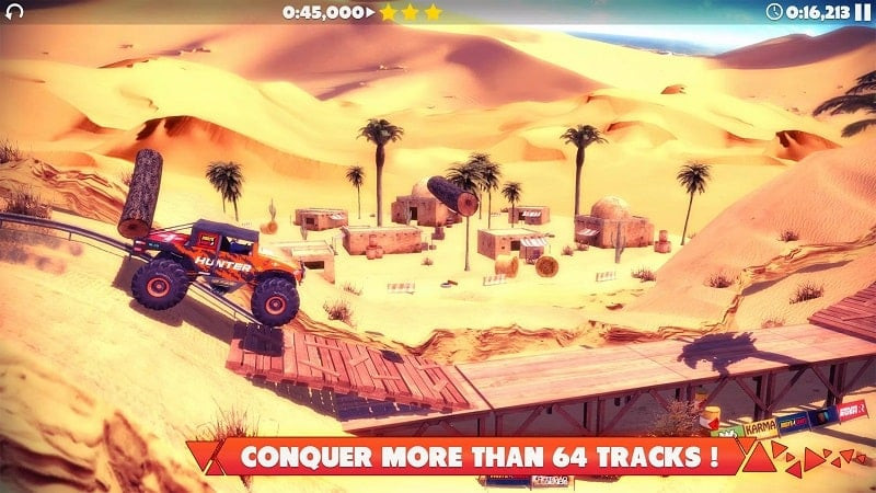 Offroad Legends 2 racing track screenshot