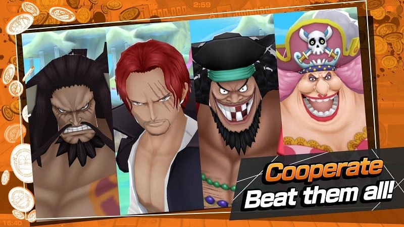 ONE PIECE Bounty Rush mod for Android