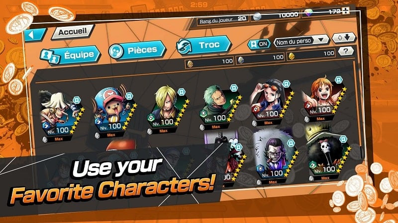 ONE PIECE Bounty Rush mod apk free download