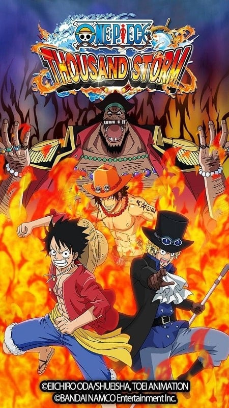 Luffy in One Piece Thousand Storm JP