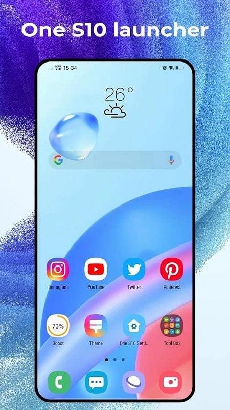 One S10 Launcher MOD APK